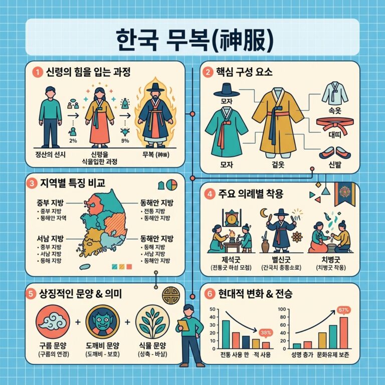 한국 무복(神服)의 역사적 변천사와 복식사적 가치