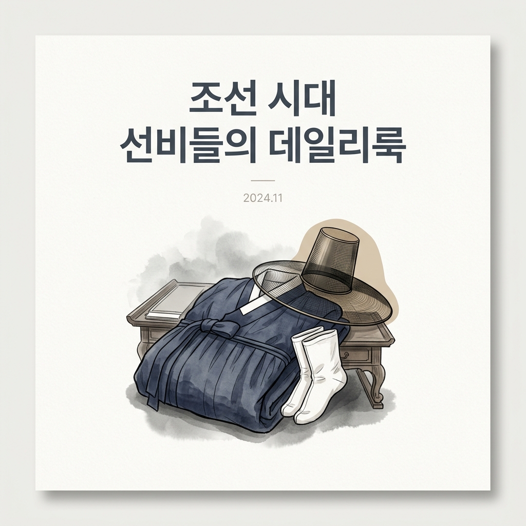 조선 시대 선비들의 데일리룩, 학창의와 심의 분석 제품 이미지