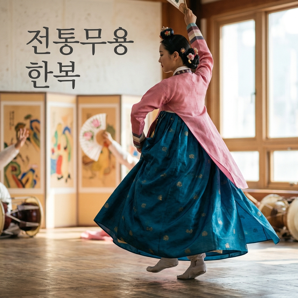 전통무용 한복