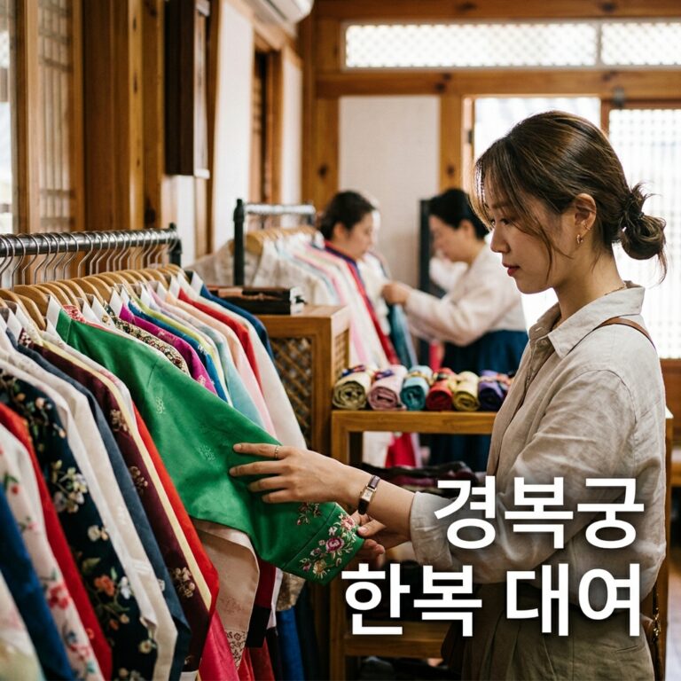 경복궁 한복 대여 전 필수 체크리스트: 가격, 시간, 무료 입장 팁