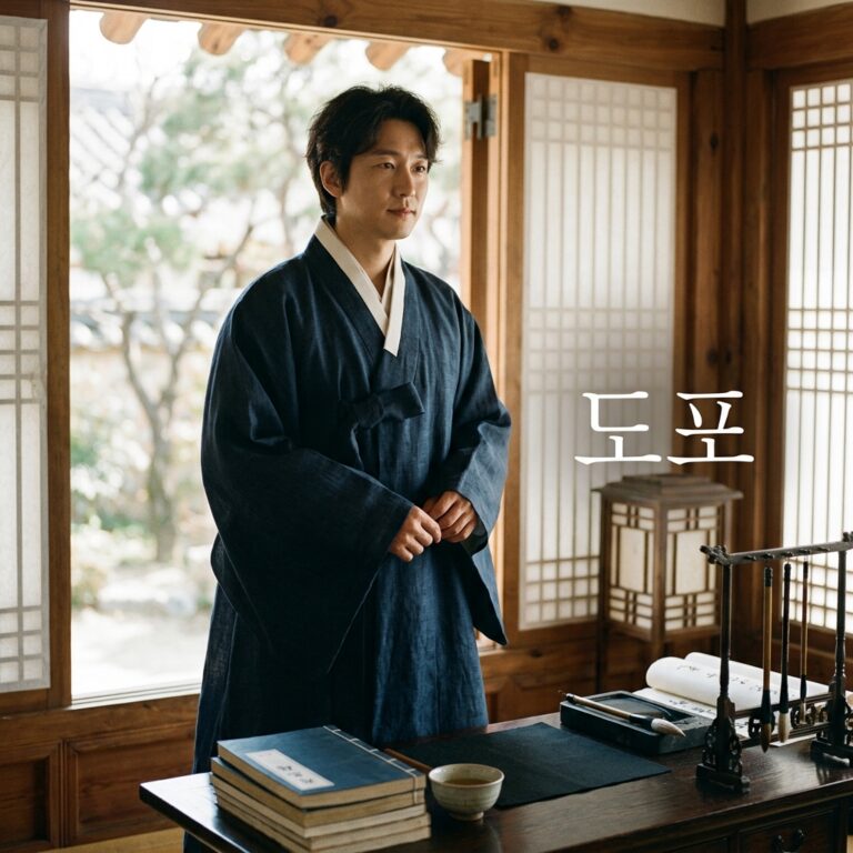 도포(道袍): 선비의 자존심이자 뒷자락의 직조 과학