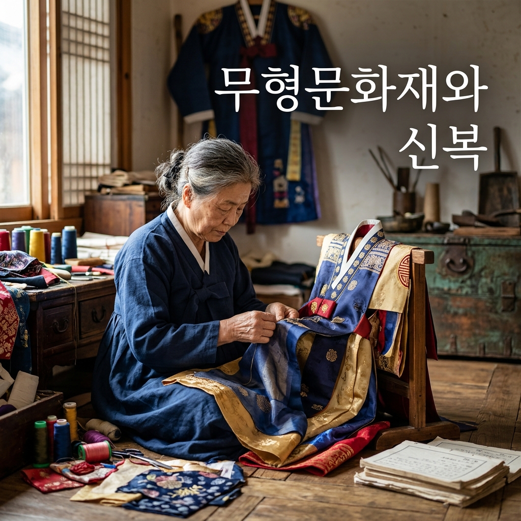 무형문화재와 신복 이야기 제품 이미지