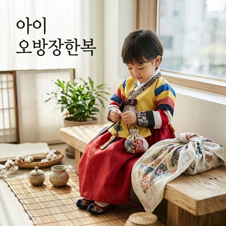 아이옷 (오방장한복)에 담긴 무병장수의 상징