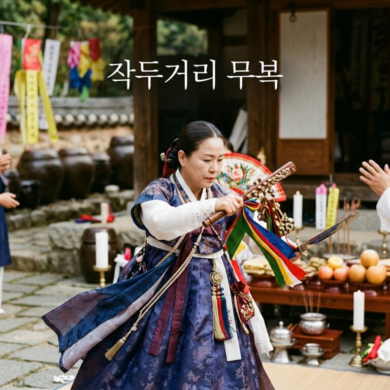작두거리 무복의 비밀: 장군복에 숨겨진 영적 의미와 구조