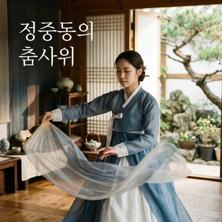 정중동의 춤사위가 만드는 전통 의복의 실루엣 분석