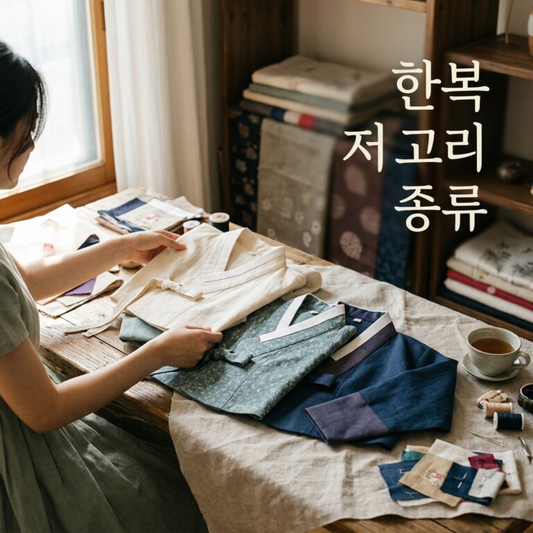 한복 저고리 종류 총정리, 시대에 따라 달라진 저고리 길이와 형태