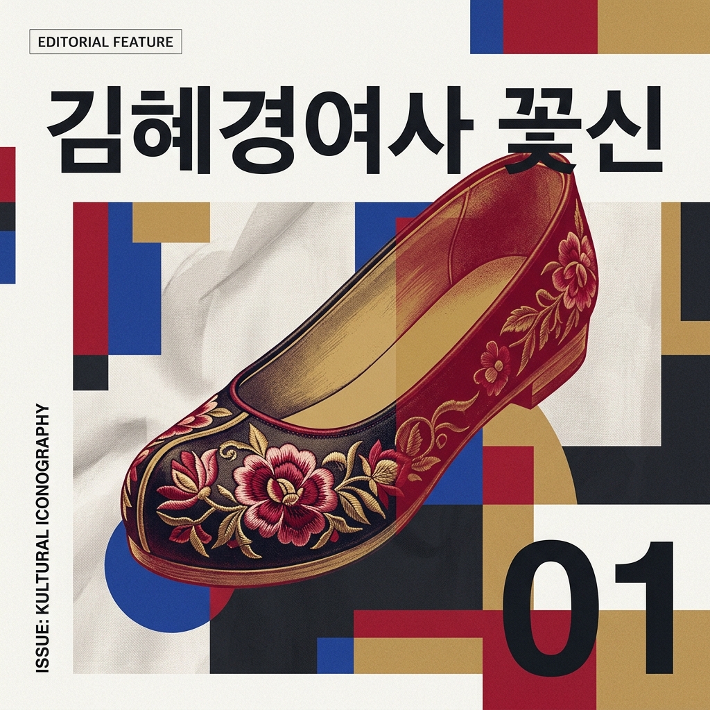 김혜경 여사가 구입한 꽃신 제품 이미지