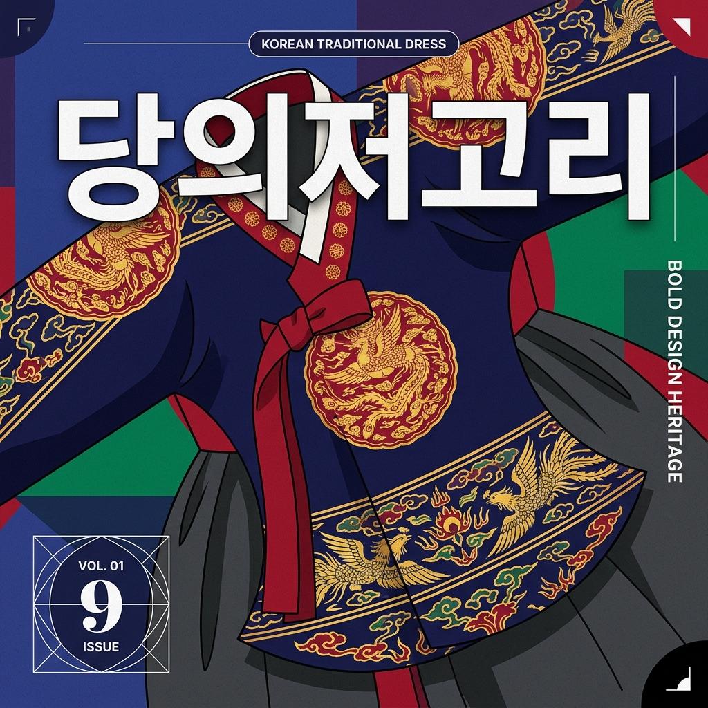 한 땀의 권위, 백 년의 광채: 조선 왕실의 금륭수 당의보 제품 이미지