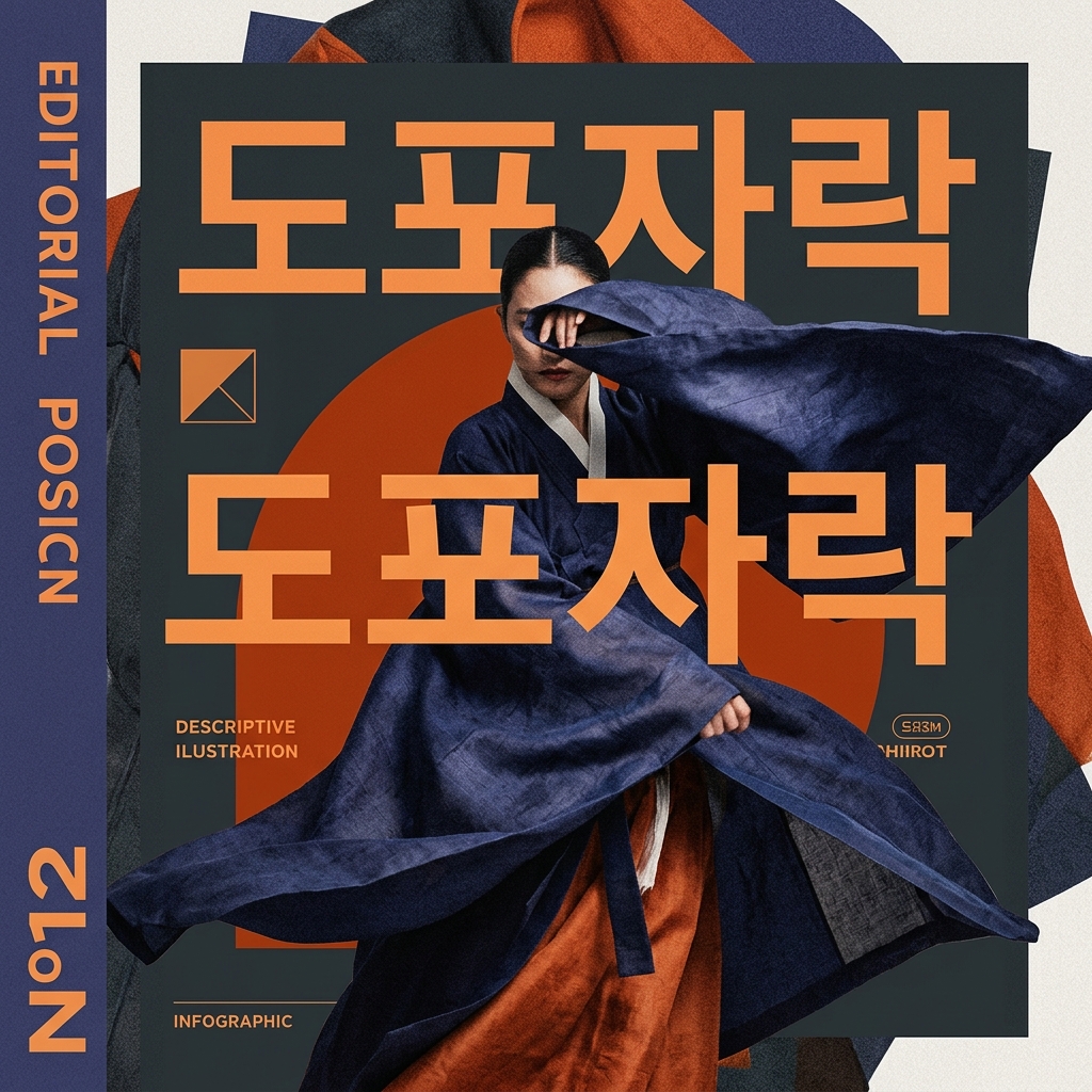 사대부의 상징, 도포 자락에 숨겨진 미학적 기능 제품 이미지