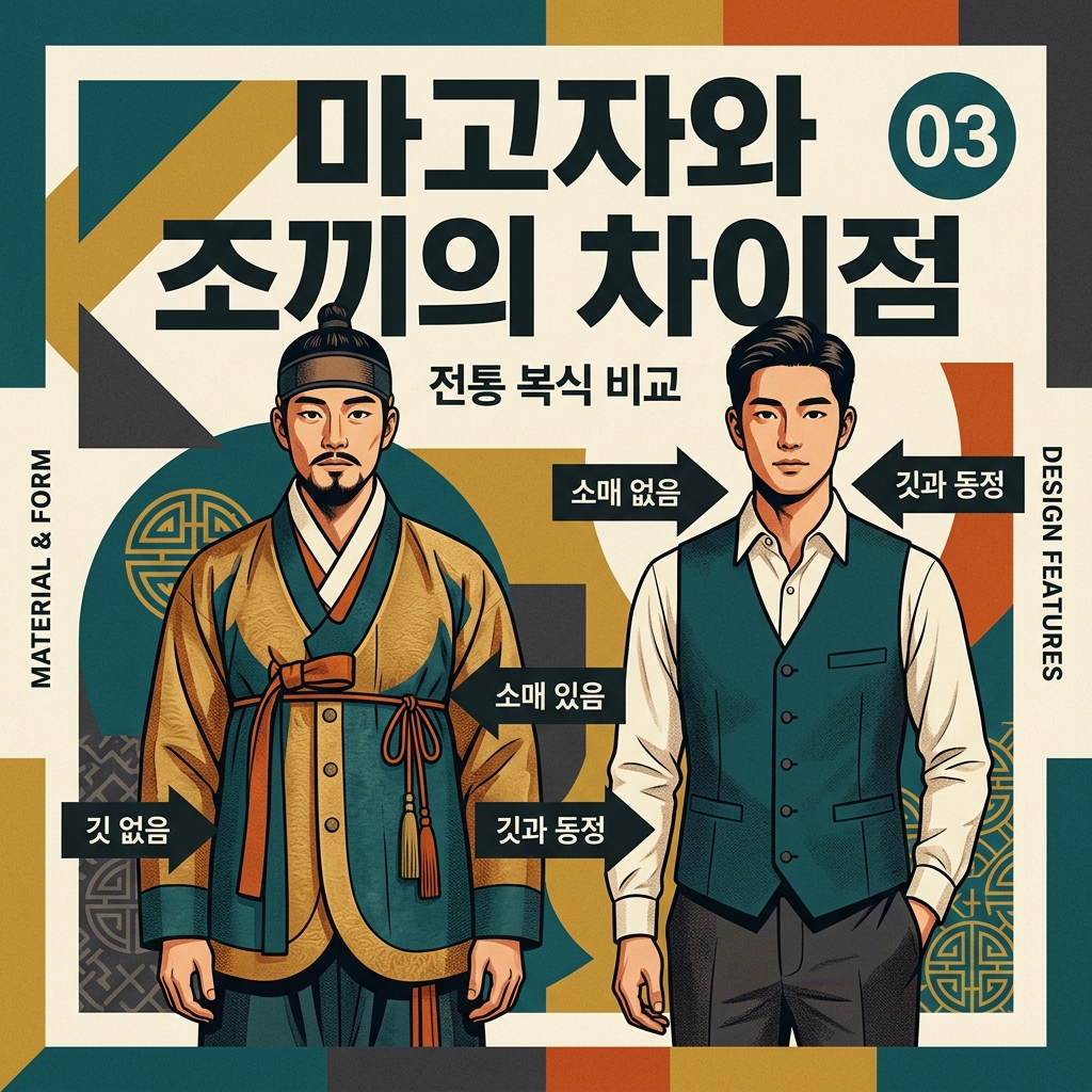 마고자와 조끼의 차이점: 개화기 패션의 비밀: 개화기 패션의 비밀 제품 이미지