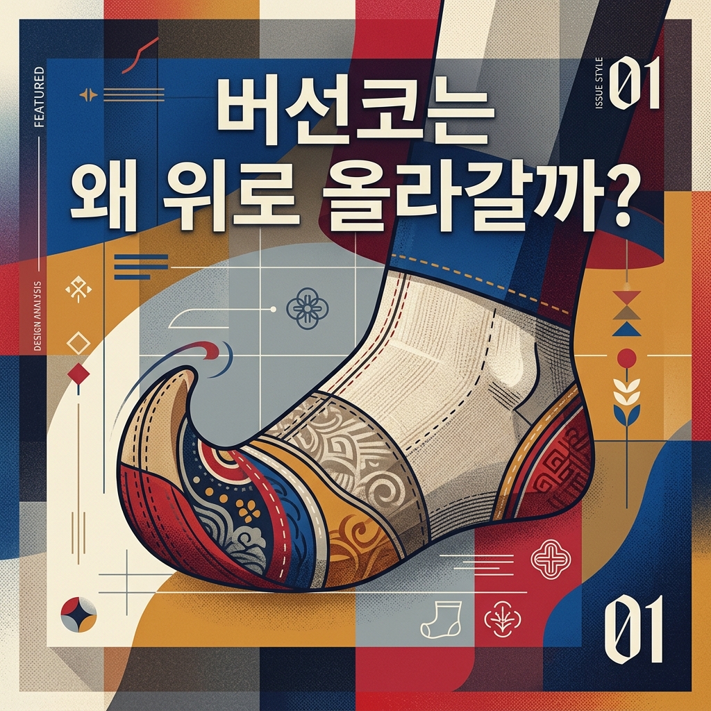 버선코는 왜 위로 올라갈까? 전통 신발의 곡선에 숨은 원리 제품 이미지