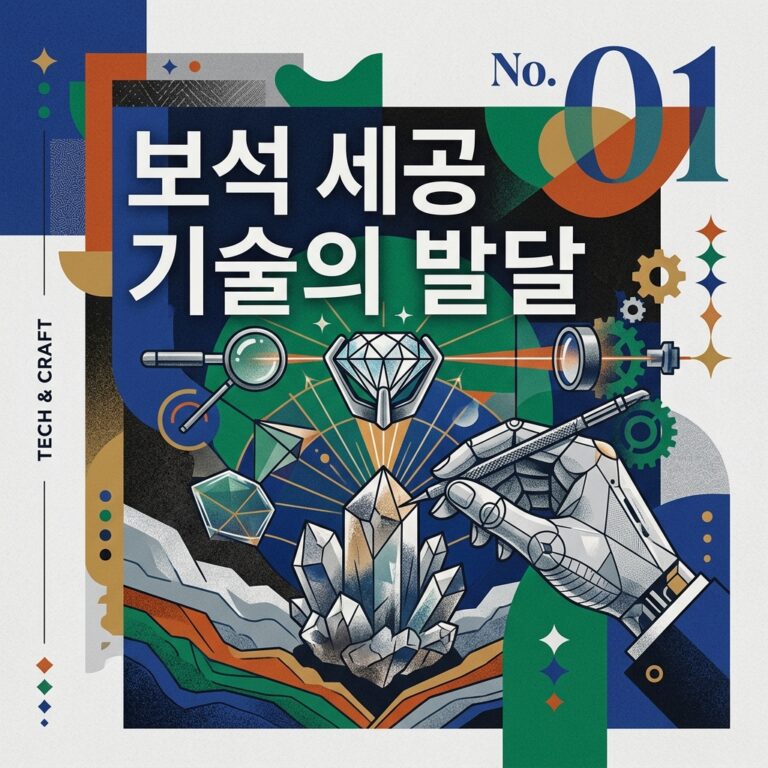 영조·정조 시대 가체 금지령이 가져온 장신구의 소형화 및 화려한 보석 세공 기술의 발달