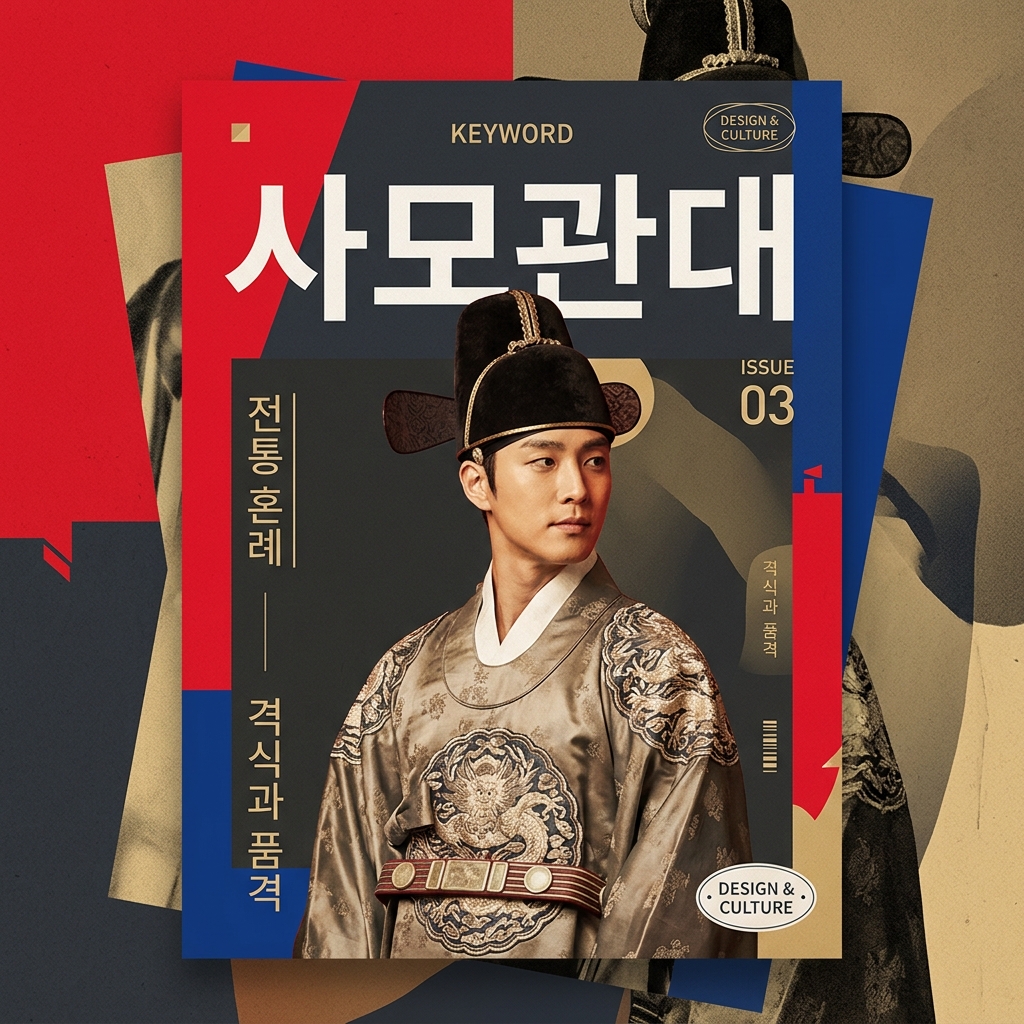 전통 혼례복 ‘관복’과 사모관대: 신랑 의복의 격식 제품 이미지