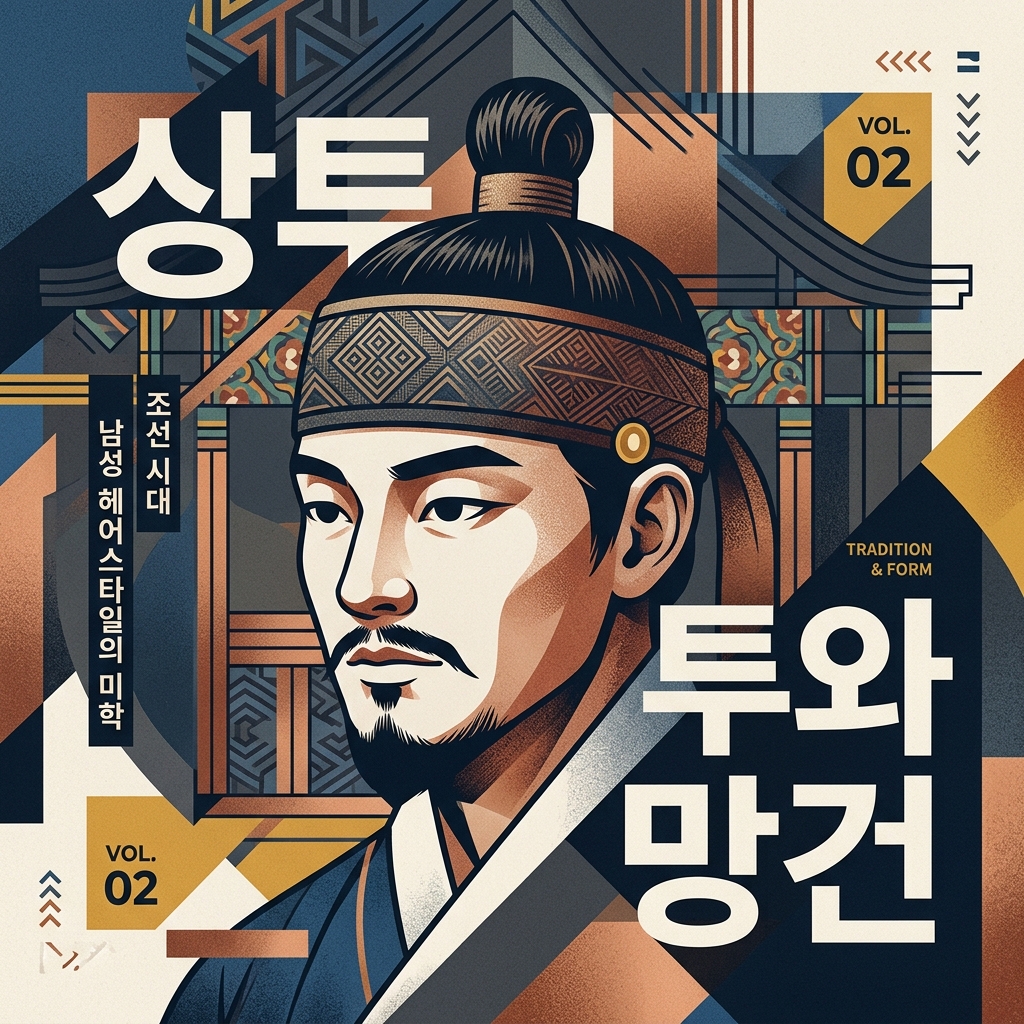 상투와 망건: 조선 남성의 헤어스타일과 사회적 지위: 조선 남성의 헤어스타일과 사회적 지위` 제품 이미지