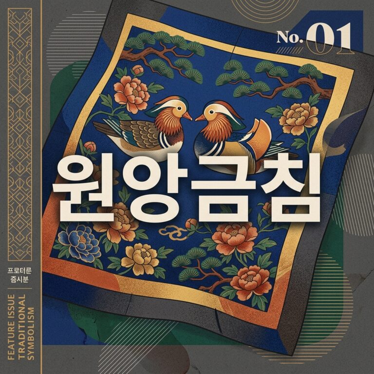 원앙금침: 직물 소재와 염색 기법