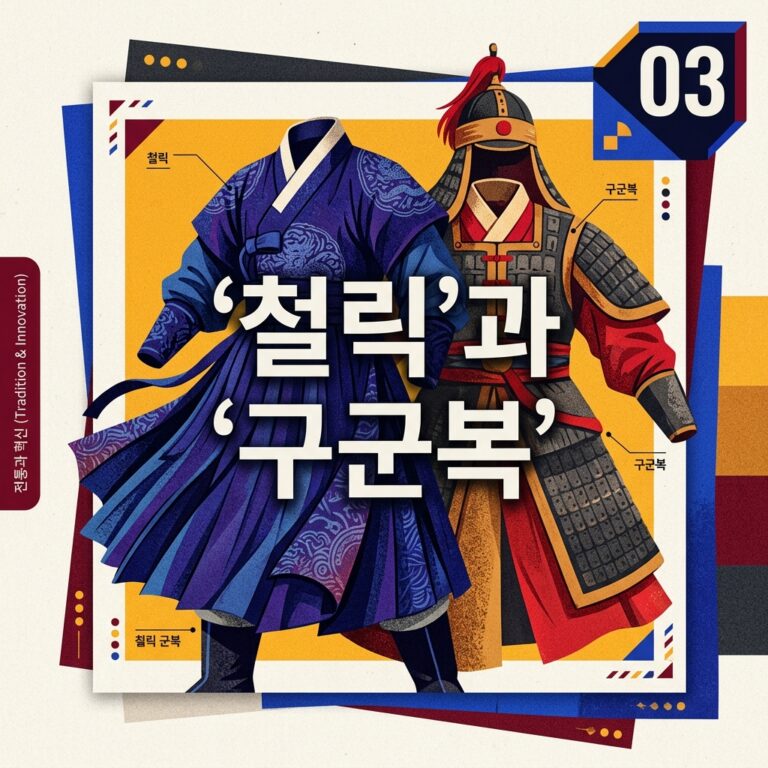 무관의 관복 ‘철릭’과 ‘구군복’: 활동성을 극대화한 패션