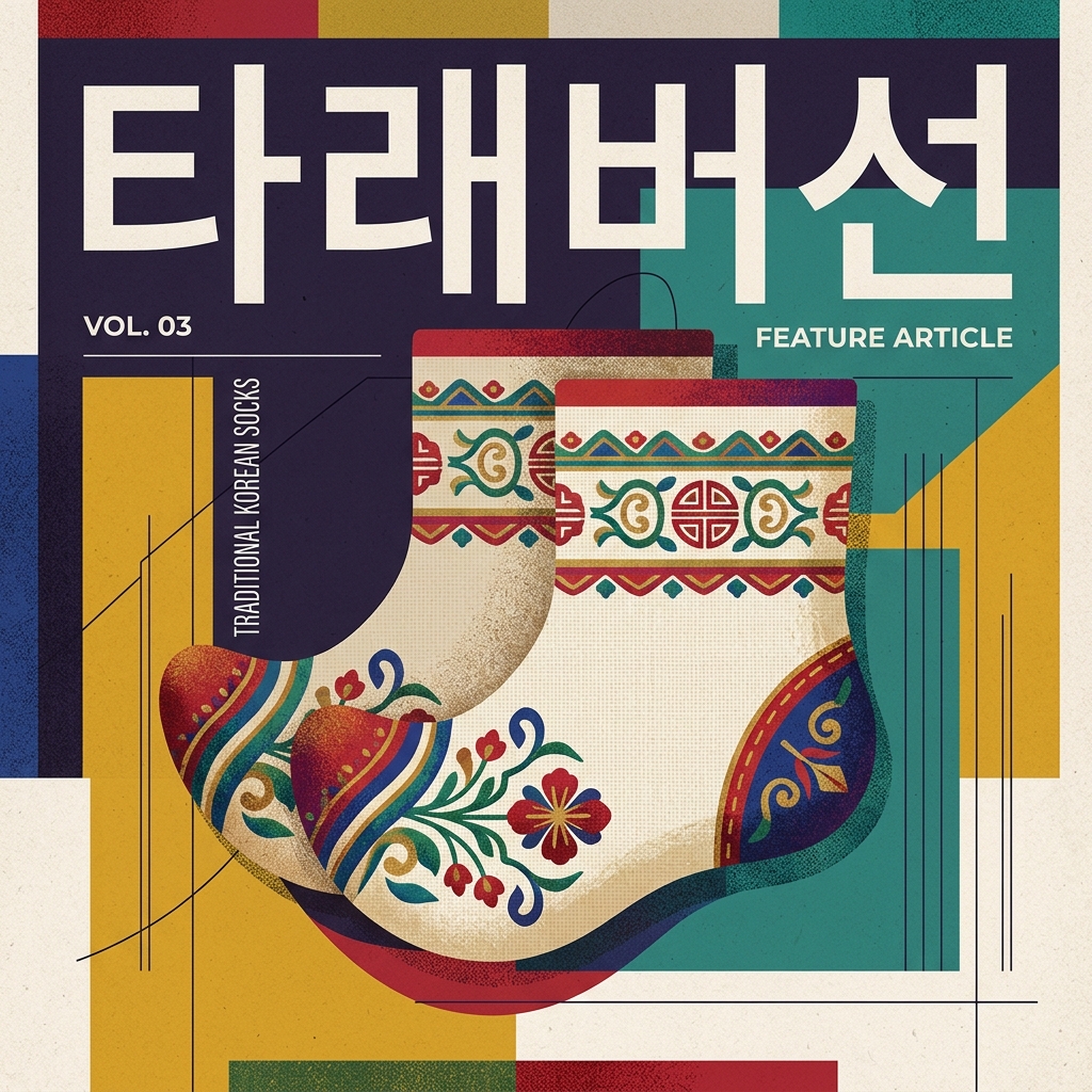 아이들의 건강을 기원하는 전통 아동 복식(타래버선) 제품 이미지