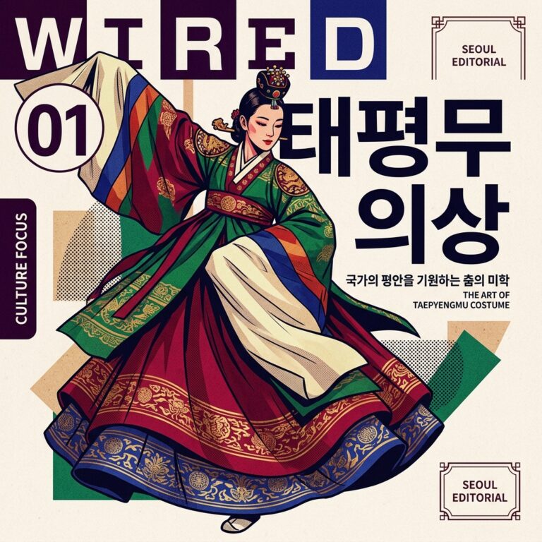 태평성대(盛代)의 염원, 태평무 의상의 화려한 미학