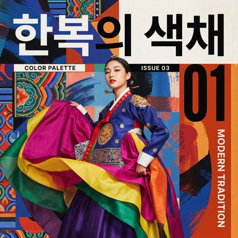 한복의 색채에 담긴 자연의 생명력
