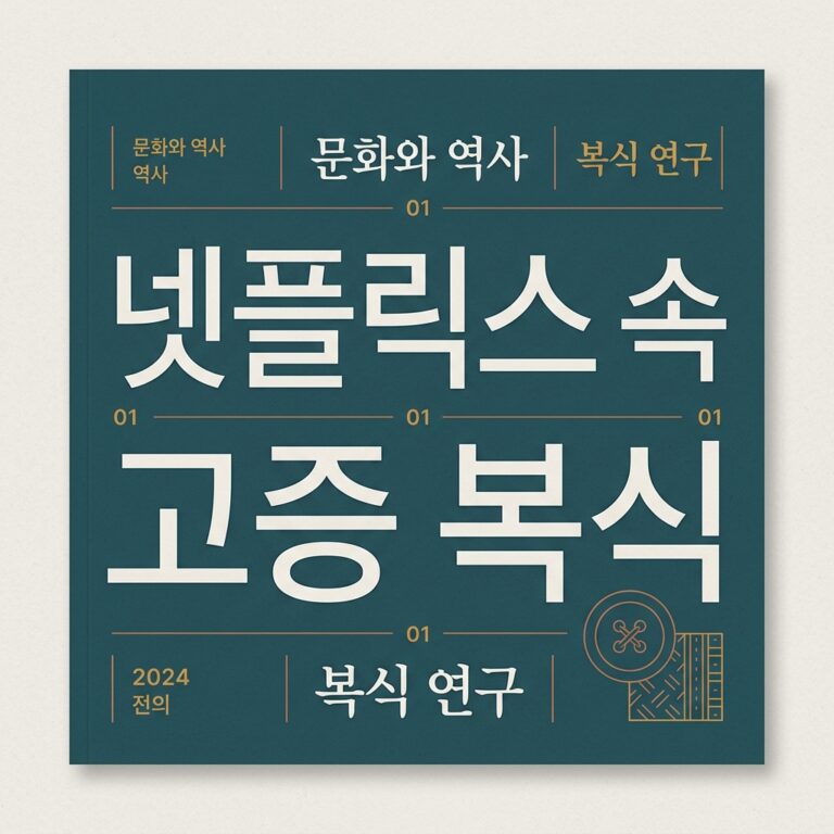 넷플릭스 및 미디어 속 고증 복식의 연출 효과와 한계
