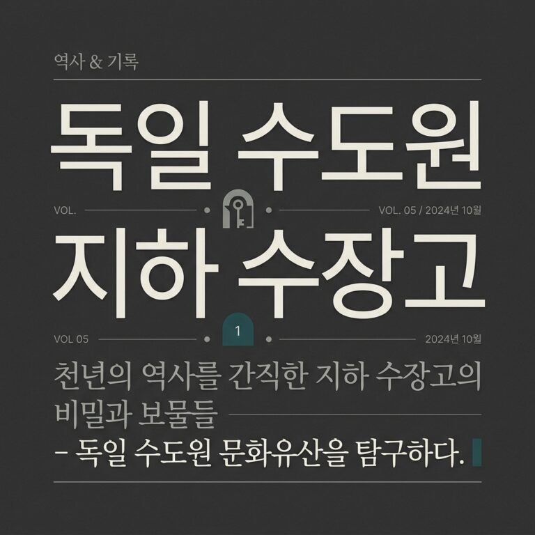 독일 수도원 지하 수장고에서 발견된 1925년 조선인 의복
