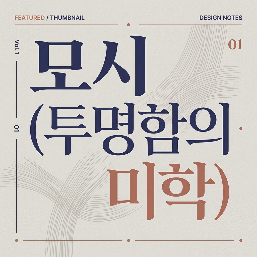 전통 모시옷이 가진 투명함의 미학 제품 이미지