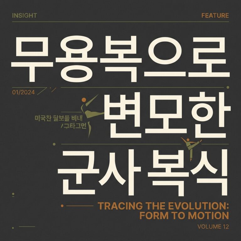 무용복으로 변모한 군사 복식(철릭·융복)의 융합 구조 연구