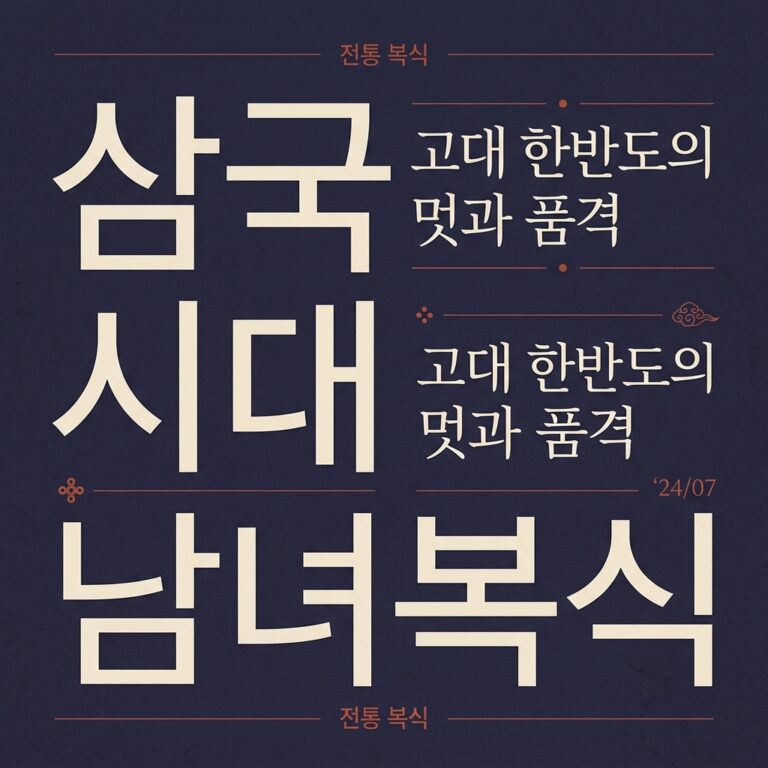 삼국 시대 남녀 복식의 구조와 기마 수렵 라이프의 상관관계