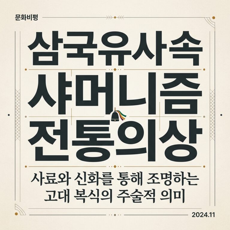 삼국유사 속 기록으로 보는 고대 샤머니즘 의상의 원형