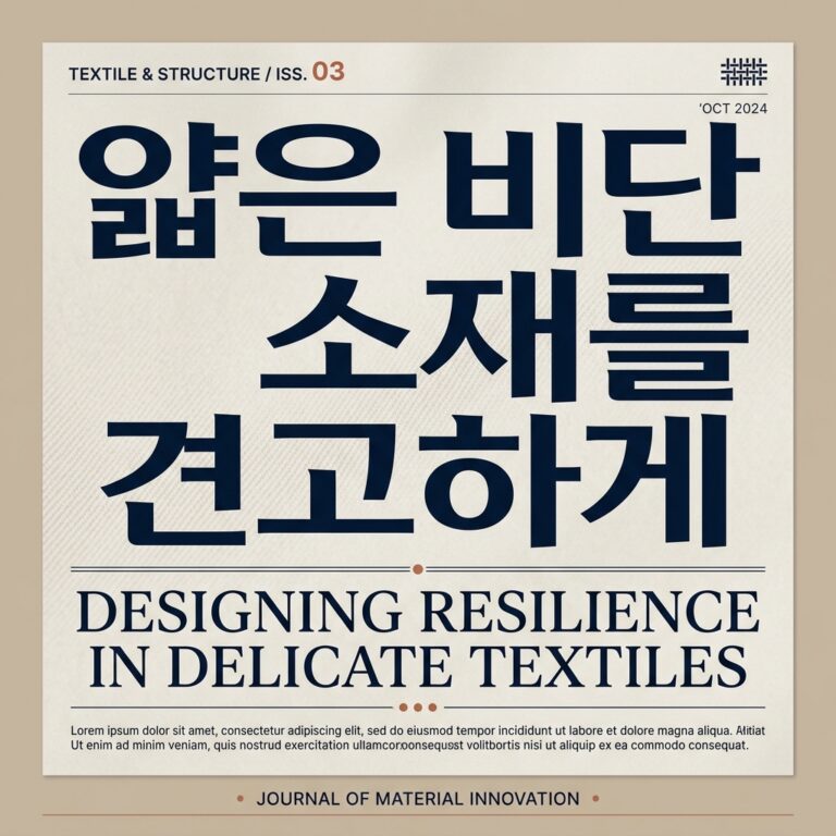 얇은 비단 소재를 견고하고 아름답게 연결하는 조상들의 바느질 기술과 시접 처리 방식