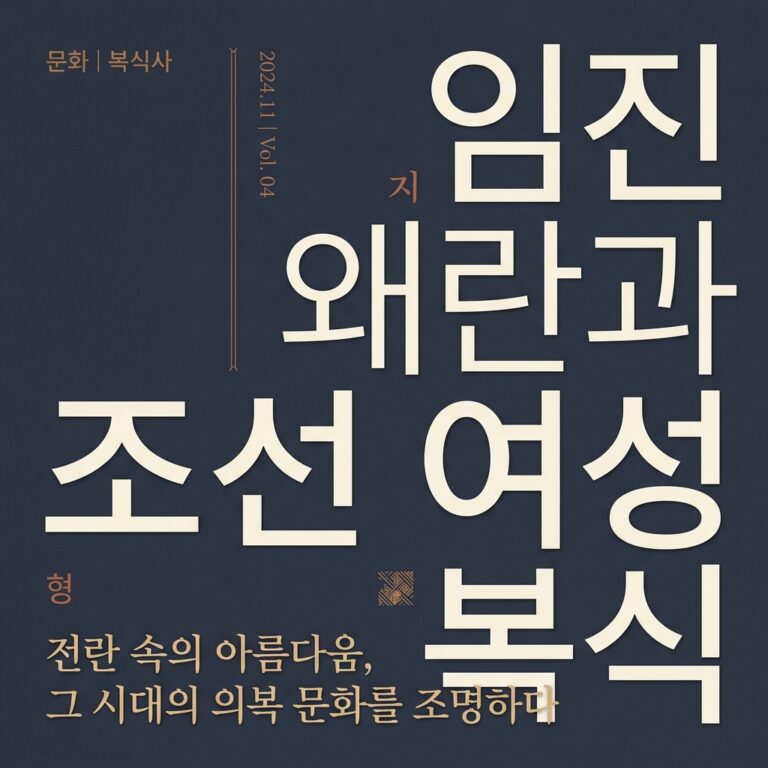 임진왜란과 조선 여성 복식: 행주치마의 직조적 내구성과 사회문화적 해방의 상징성