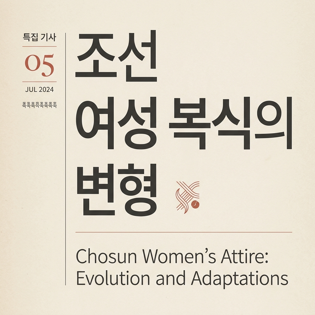 조선 여성 복식의 변형이 한국 전통 예술에 남긴 유산 제품 이미지