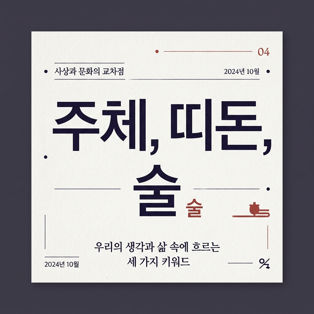 주체, 띠돈, 술이 조화를 이루는 비례미와 실용적 가치 제품 이미지