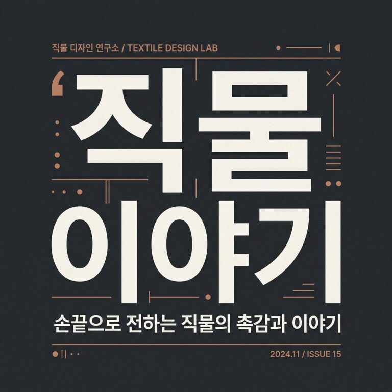 대를 이어 내려오는 직물속 숨겨진 이야기