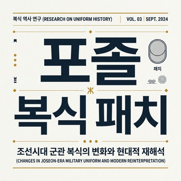 포졸 복식 패치에 나타난 시각적 통제와 치안 시스템
