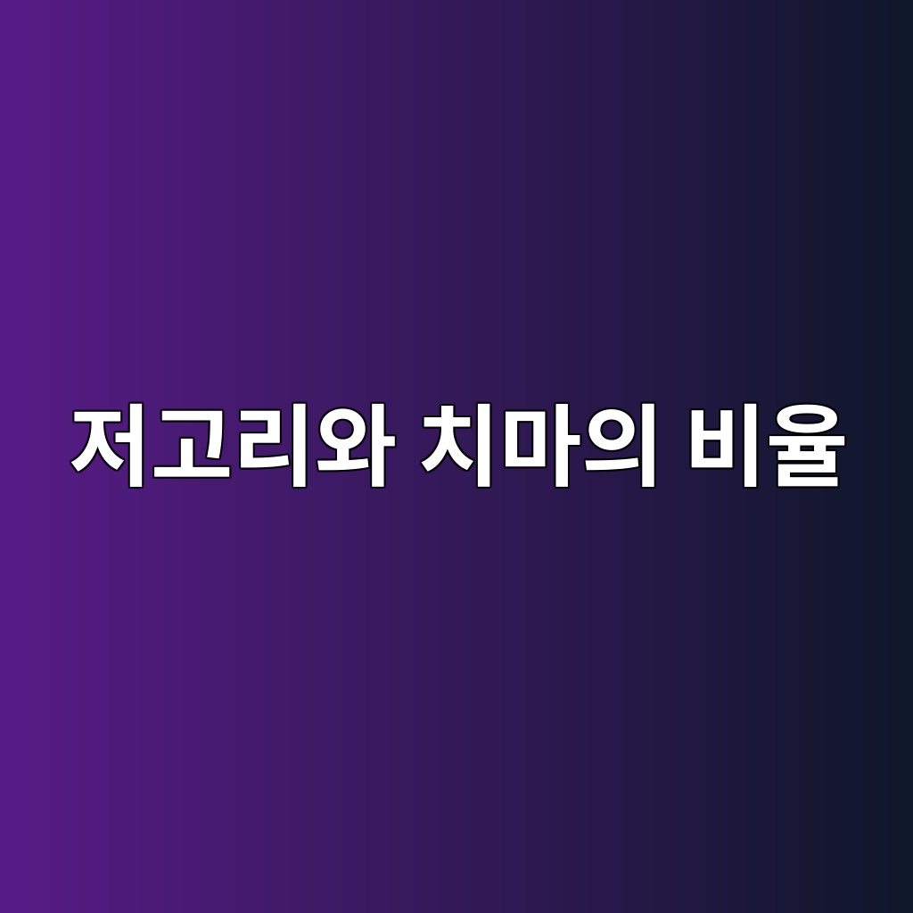 저고리와 치마의 비율이 중요한 이유 제품 이미지