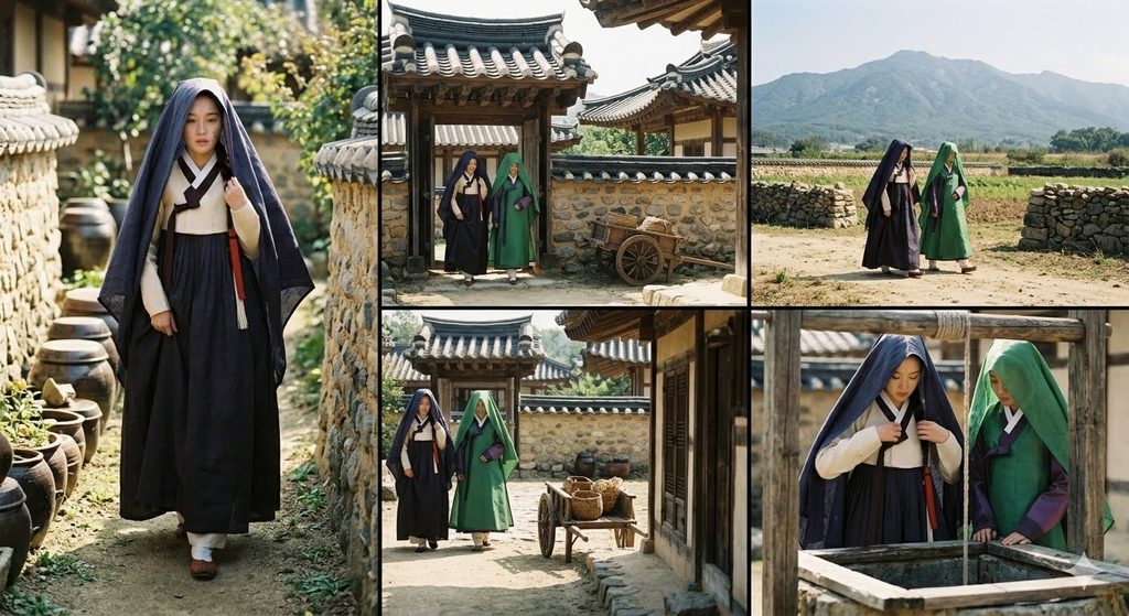 조선 시대 여성들의 외출용 베일, 쓰개치마와 장옷의 차이 1 image 50