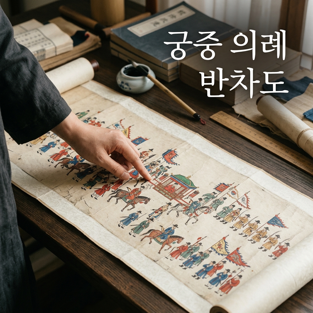 궁중 의례 반차도와 공신 초상화에 나타난 관복 문화 제품 이미지