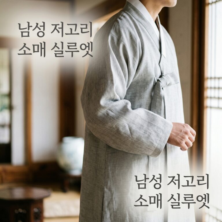 조선시대 남성 저고리 소매 실루엣에 투영된 신분적 위엄과 미의식