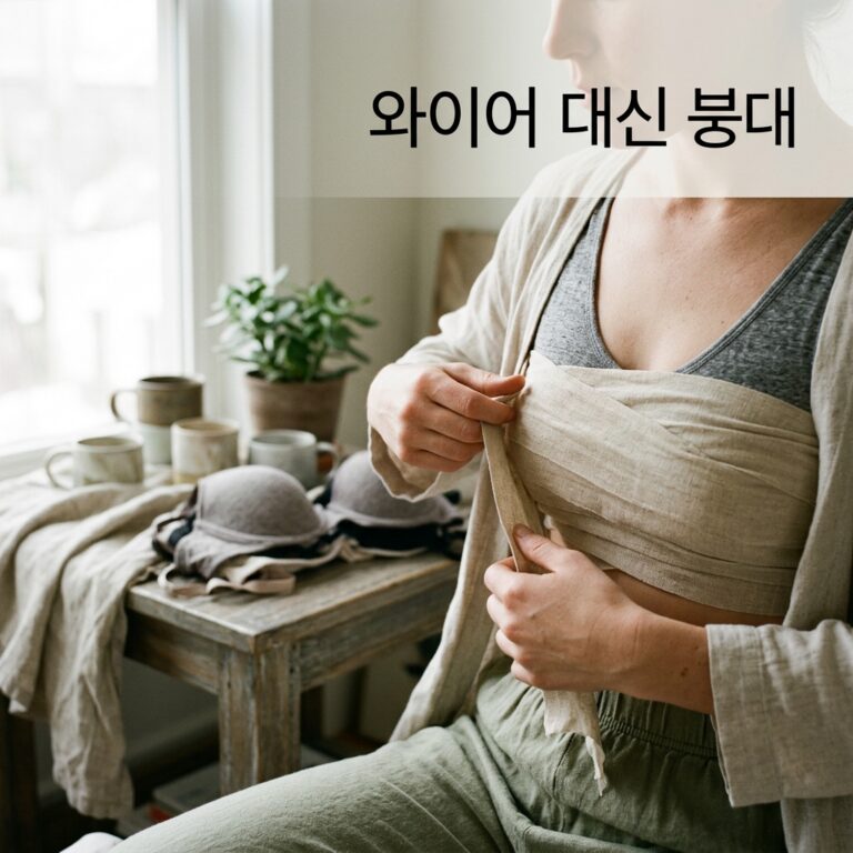 와이어 대신 붕대: 조선 후기 패션 트렌드가 탄생시킨 보정 속옷