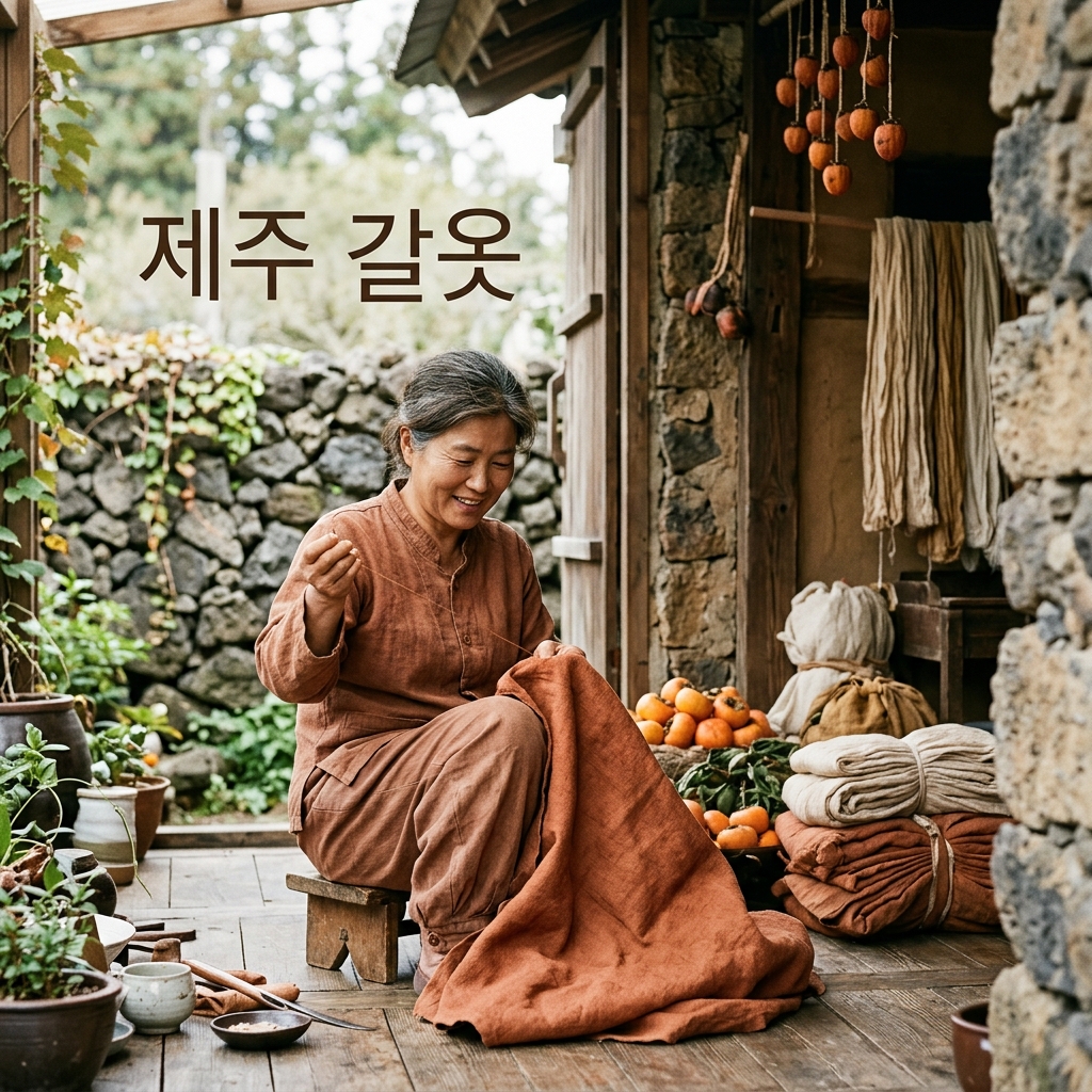 조선 시대 제주 갈옷의 구조적 특징과 내구성 제품 이미지