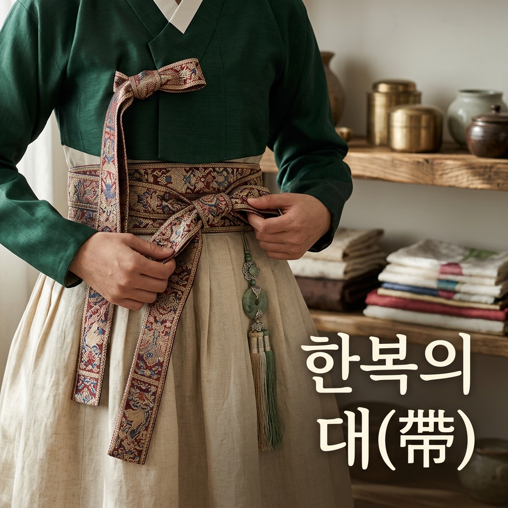 한복의 대(帶)와 기모노의 오비(帯) 구조학 제품 이미지