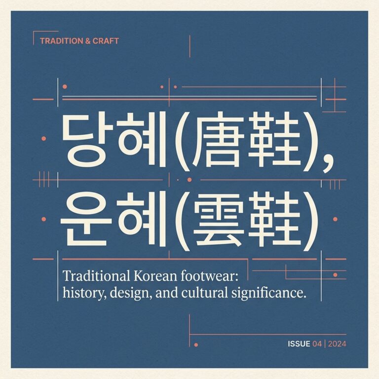 당혜(唐鞋), 운혜(雲鞋)에서 남성용 흑피혁화까지