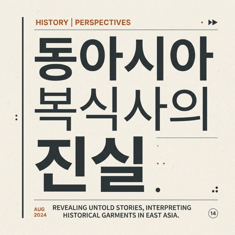 동아시아 복식사의 진실