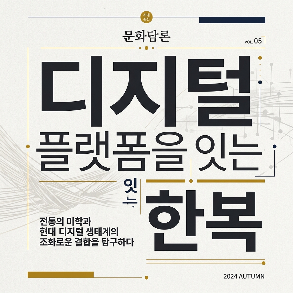 고궁 스페이스와 디지털 플랫폼을 잇는 한복 커뮤니케이션 연구 제품 이미지