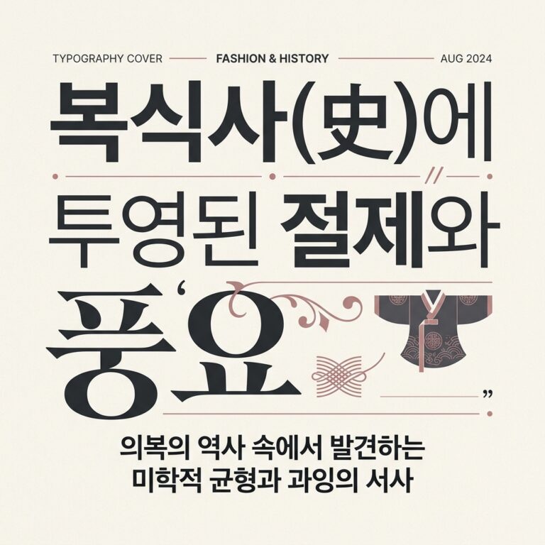 조선 복식사(史)에 투영된 절제와 풍요의 미의식