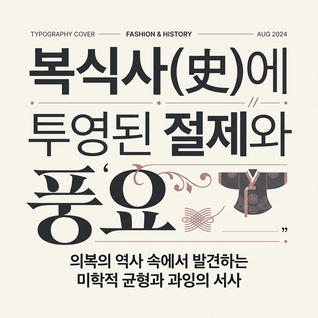 조선 복식사(史)에 투영된 절제와 풍요의 미의식 제품 이미지