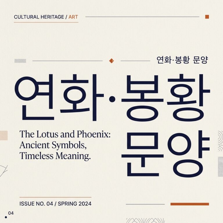 연화·봉황 문양의 숭고미와 침선 기법 분석