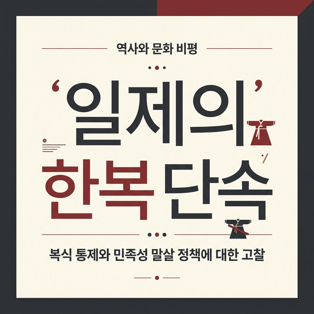 일제의 한복 단속: 옷을 향한 ‘삼엄한 감시’ 제품 이미지