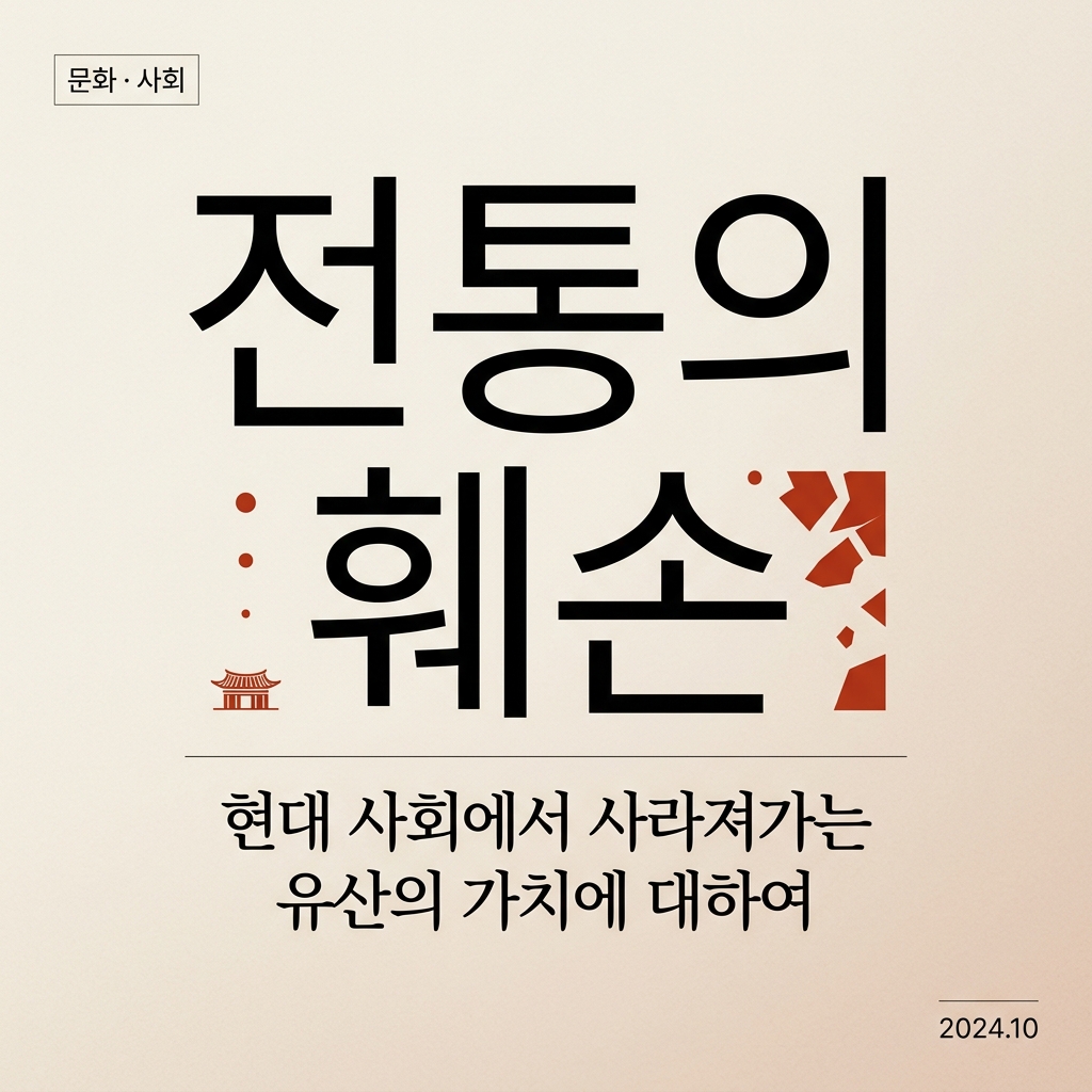 전통의 훼손이 아닌 자발적 전승 제품 이미지